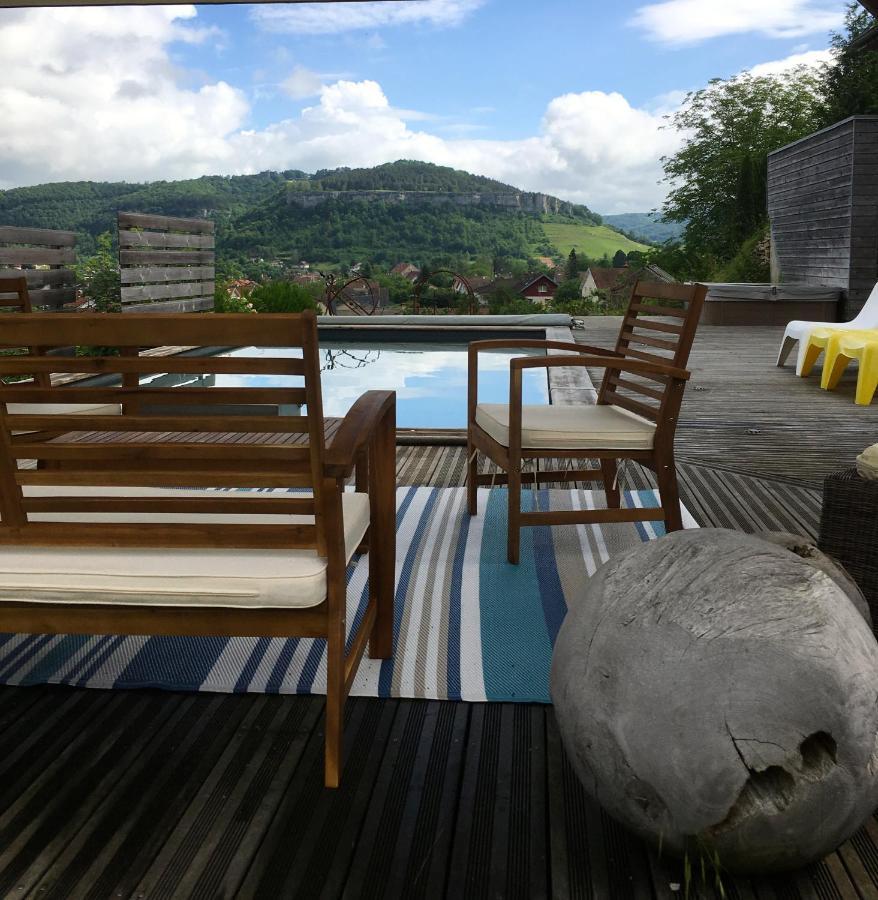 B&B Les Hauts D'Ornans Exterior foto